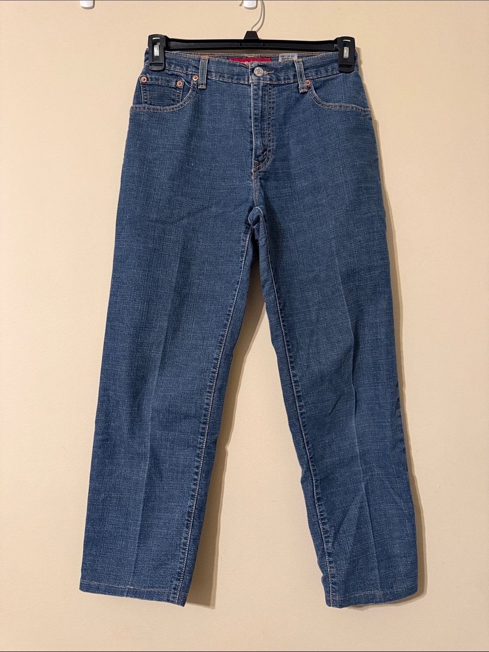 Levi’s Men's Blue Relaxed Fit 550 Straight-Leg Jeans